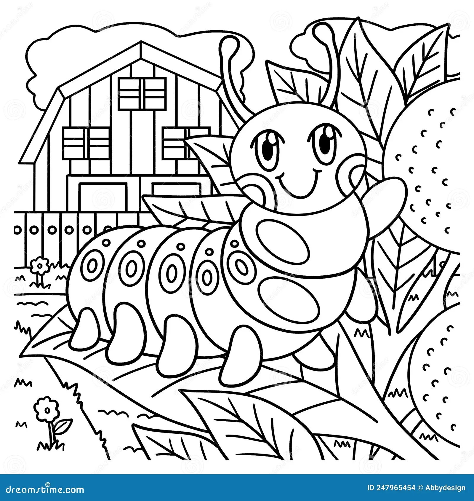 Caterpillar Coloring Pages Free