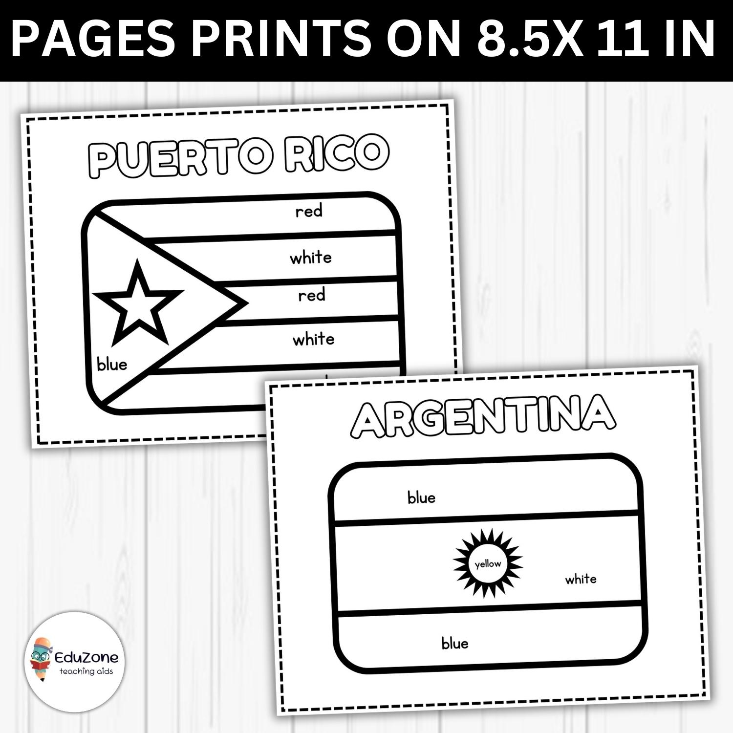 Celebrate Hispanic HeritaEducational Hispanic Countries Flags 