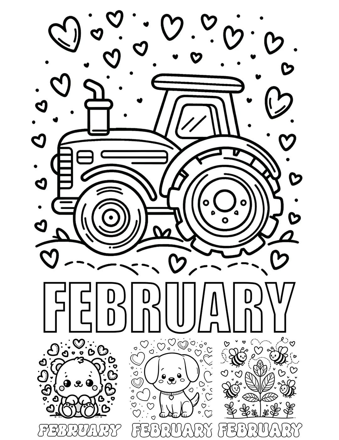 Celebrate Love With Free February Coloring Pages Printable Free Celebrate Love With Free February Coloring Pages Printable Free