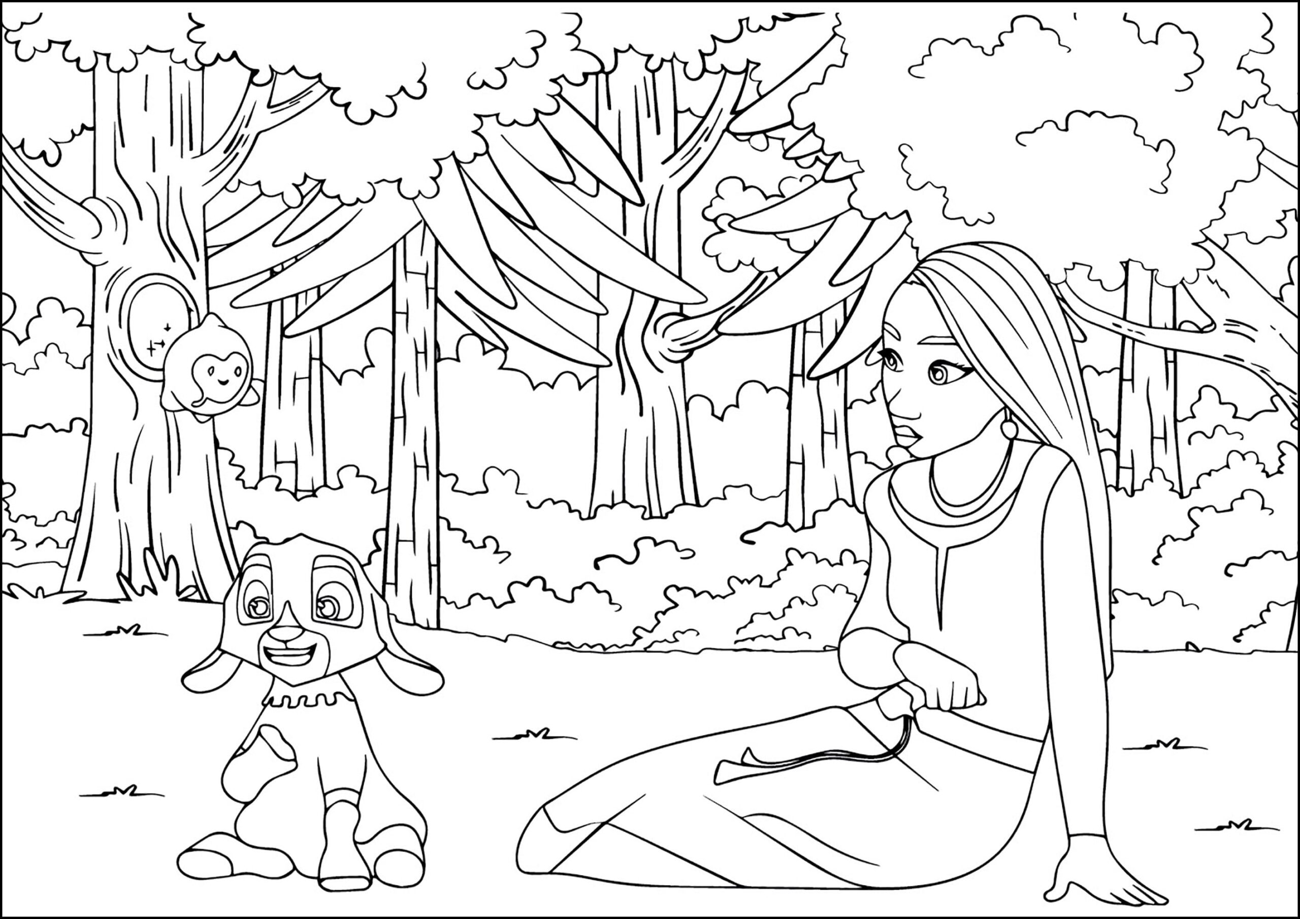 Characters From Disney Wish Coloring Page Download Print Or Color Online For Free