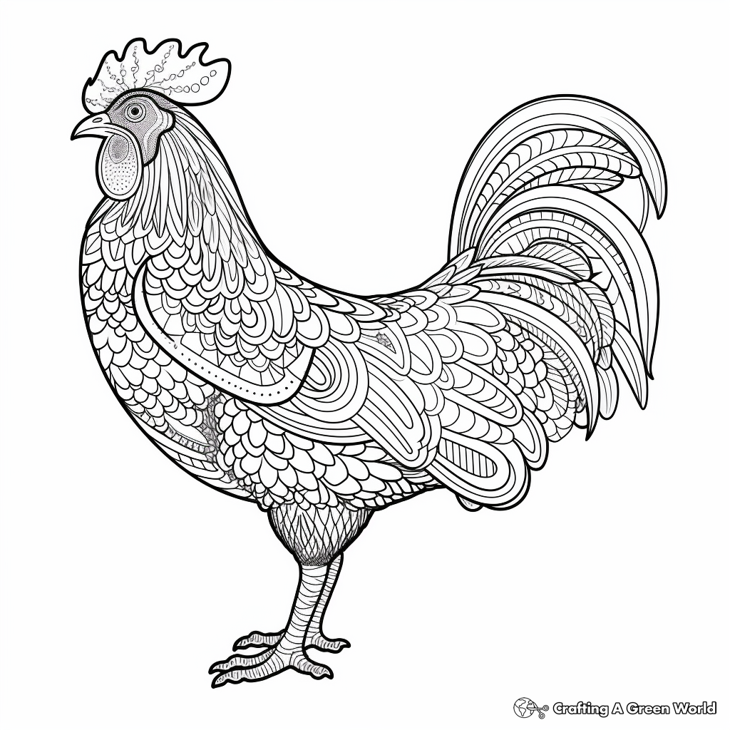 Chicken Printable Coloring Pages Chicken Printable Coloring Pages