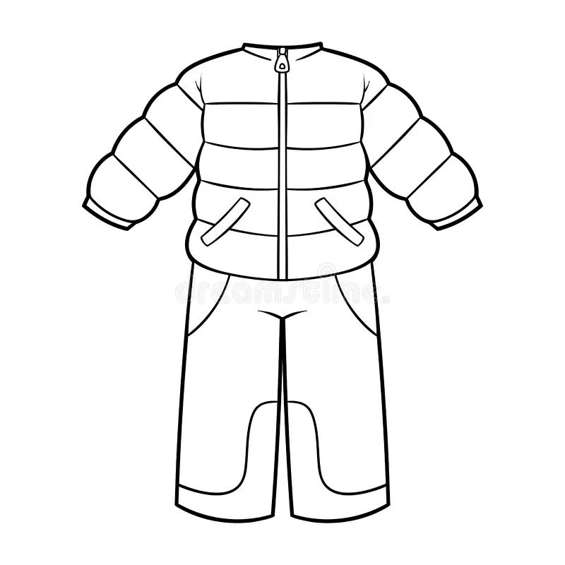 Children Winter Clothes Coloring Stock Illustrations 541 Children Winter Clothes Coloring Stock Illustrations Vectors Clipart Dreamstime
