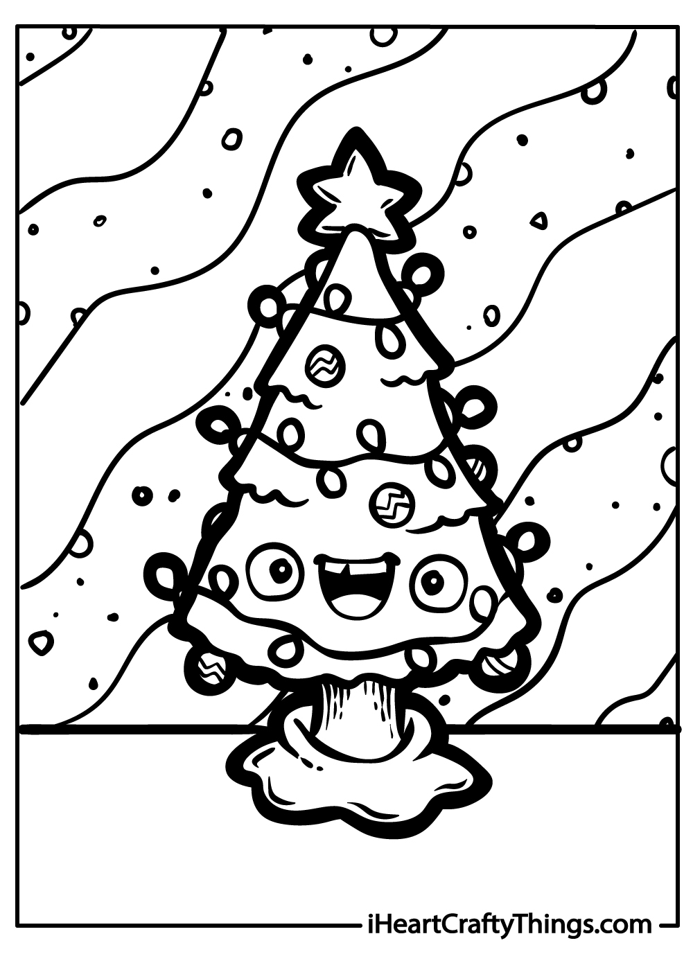 Printable Holiday Color Pages Printable Holiday Color Pages