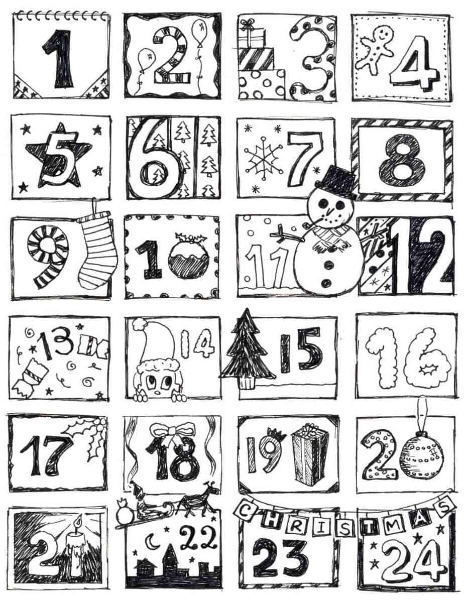 Christmas Coloring Pages For Kids 100 FREE Easy Printable PDF Christmas Coloring Pages For Kids 100 FREE Easy Printable PDF