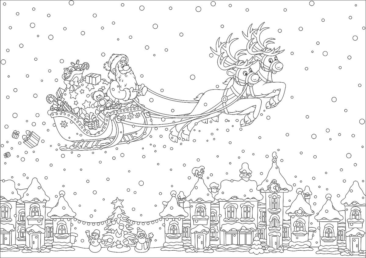Christmas Coloring Pages For Kids Fun U0026 Free Printable Holiday 