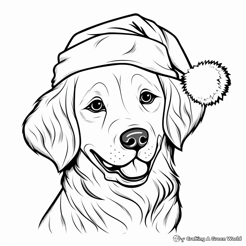 Christmas Dog Coloring Pages Free U0026 Printable Christmas Dog Coloring Pages Free U0026 Printable