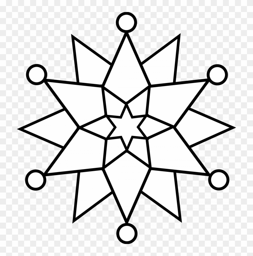 Christmas Snowflakes Coloring Pages Print Easy Snowflake Coloring Sheets Free Transparent PNG Clipart Images Download