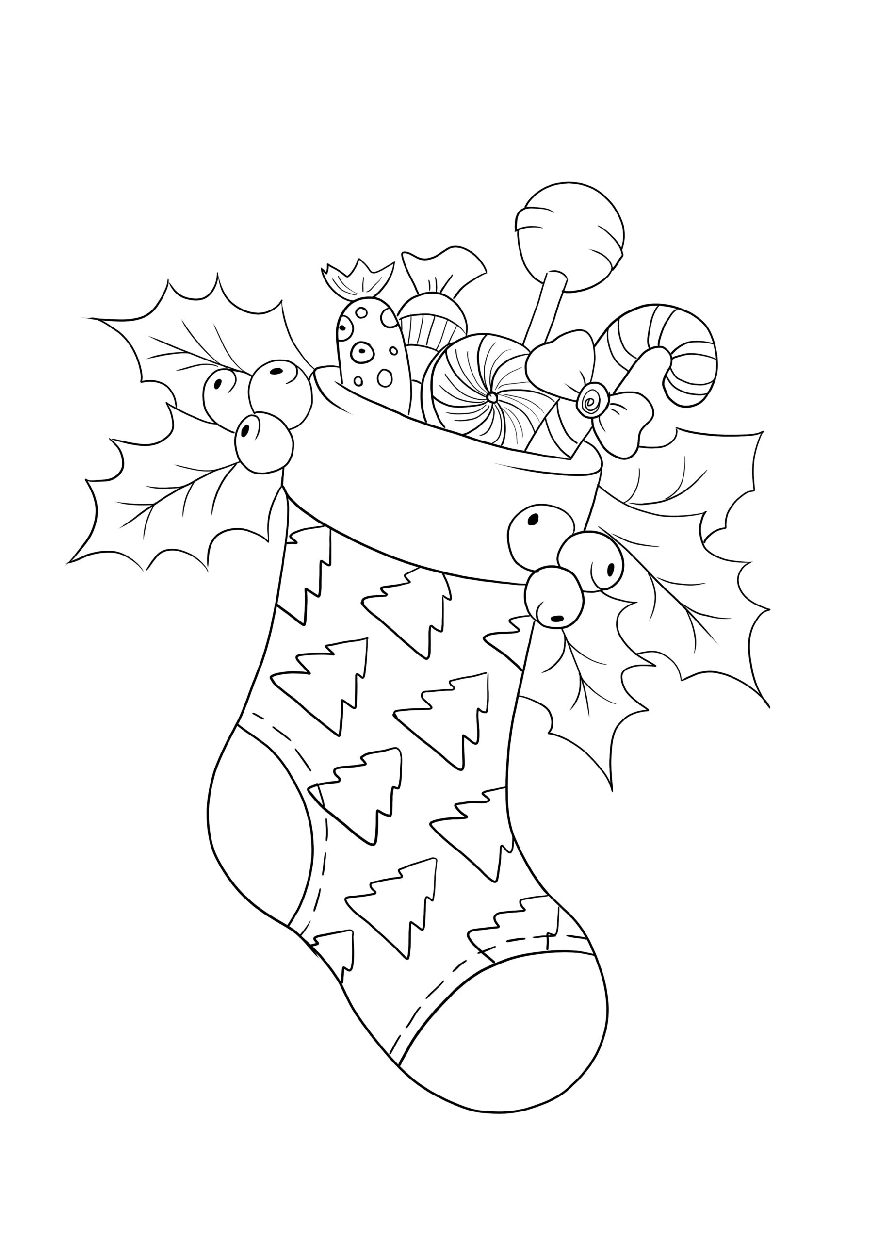 Christmas Stockings And Presents Free To Download Picture