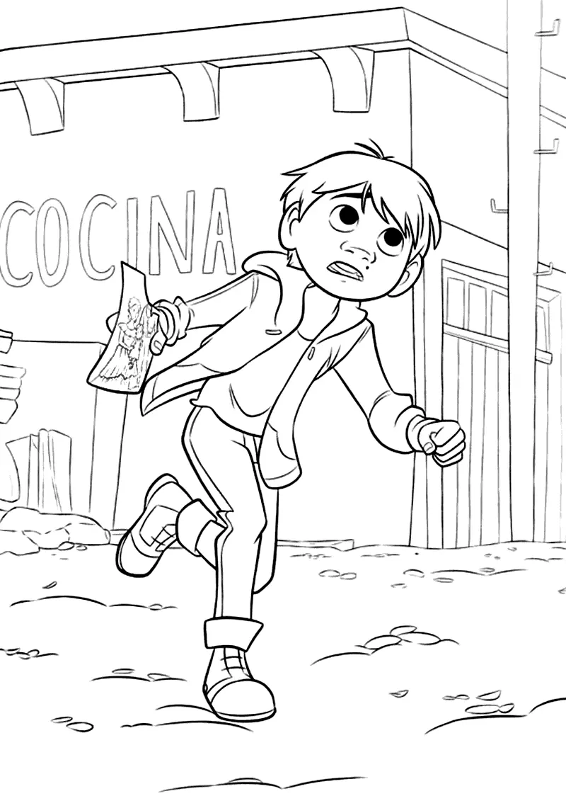 Coco Coloring Pages To Print Free Printable Coloring Pages
