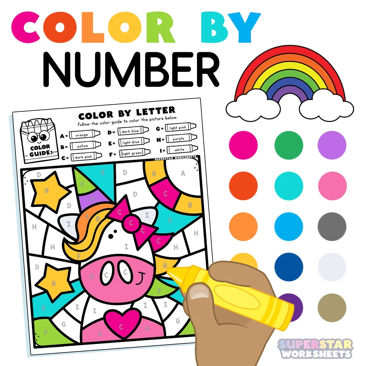Number Coloring Pages Free Printable