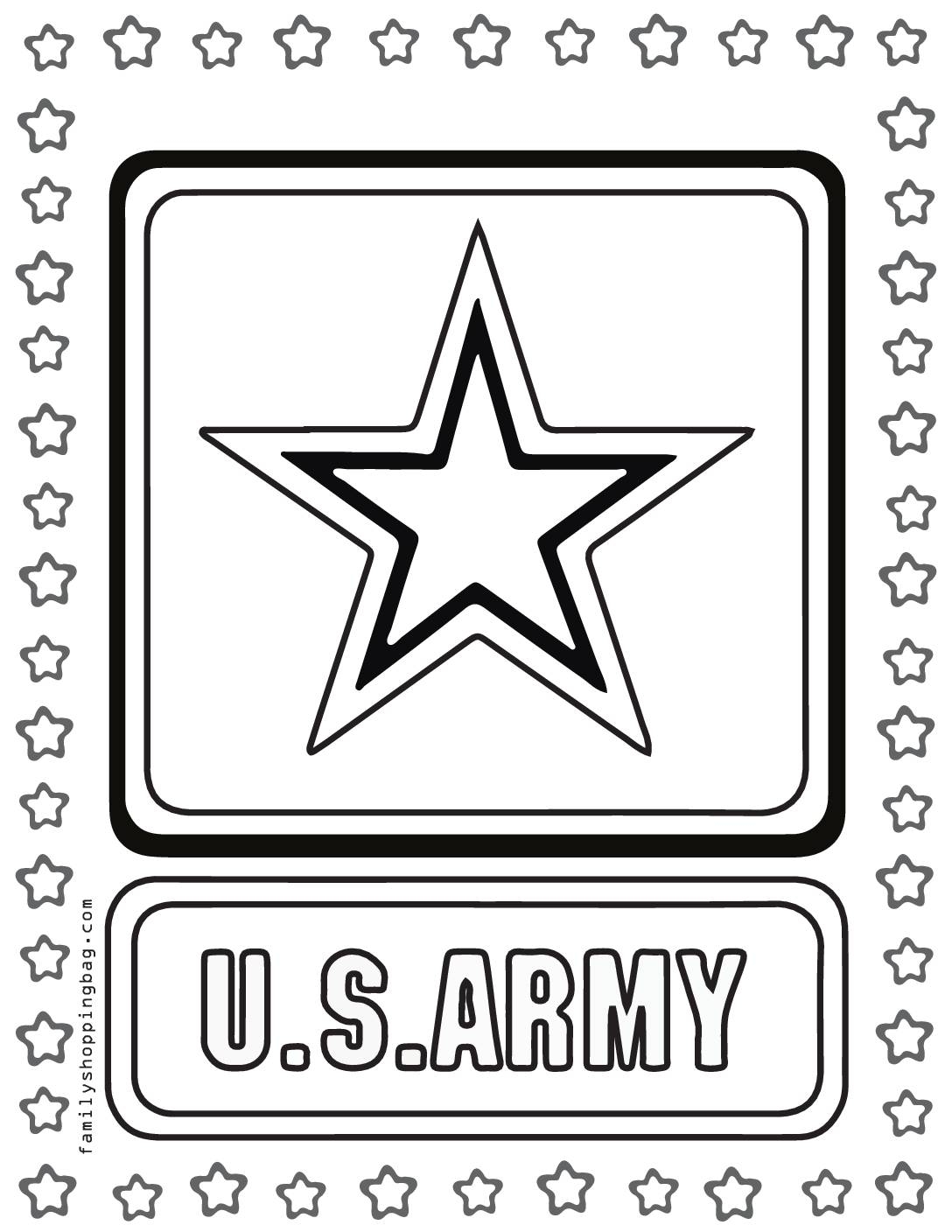 Coloring Page Army Coloring Page Army