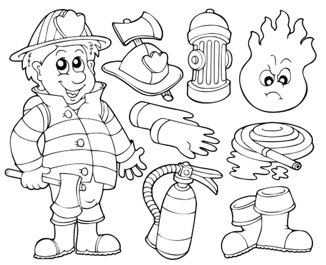 Coloring Pages Firefighter Coloring Pages Fireman Coloring Pages Firefighter Coloring Pages Fireman