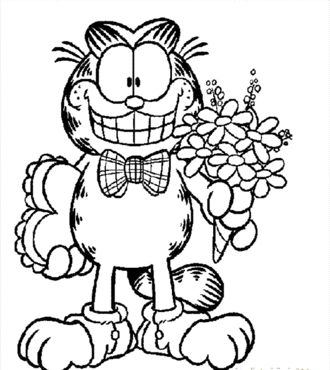 Coloring Pages Garfield Coloring Pages Adults Coloring Pages Garfield Coloring Pages Adults