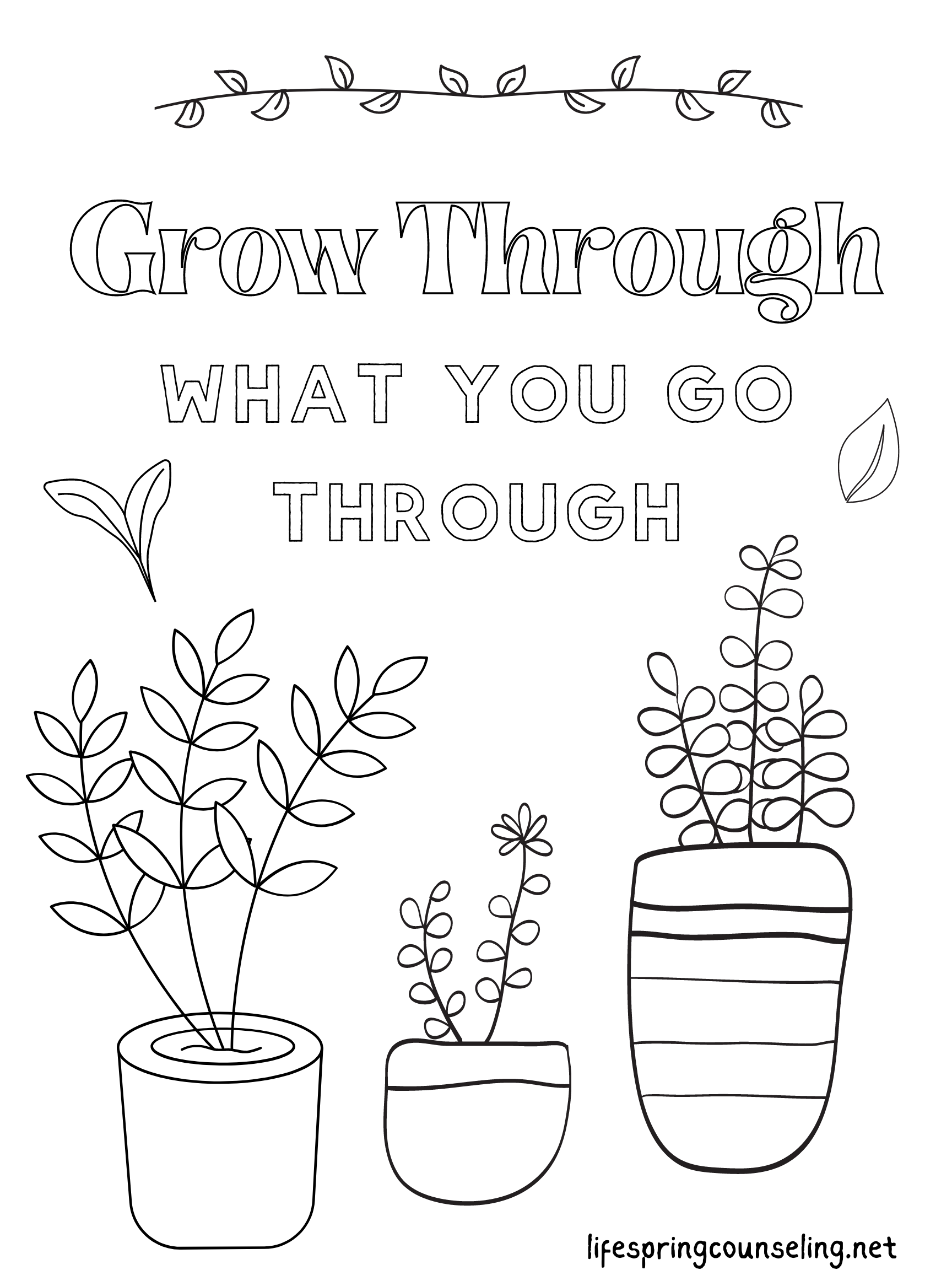 Coloring Pages LifeSpring Counseling Services Towson MD 21204 LifeSpring Counseling Services In Maryland