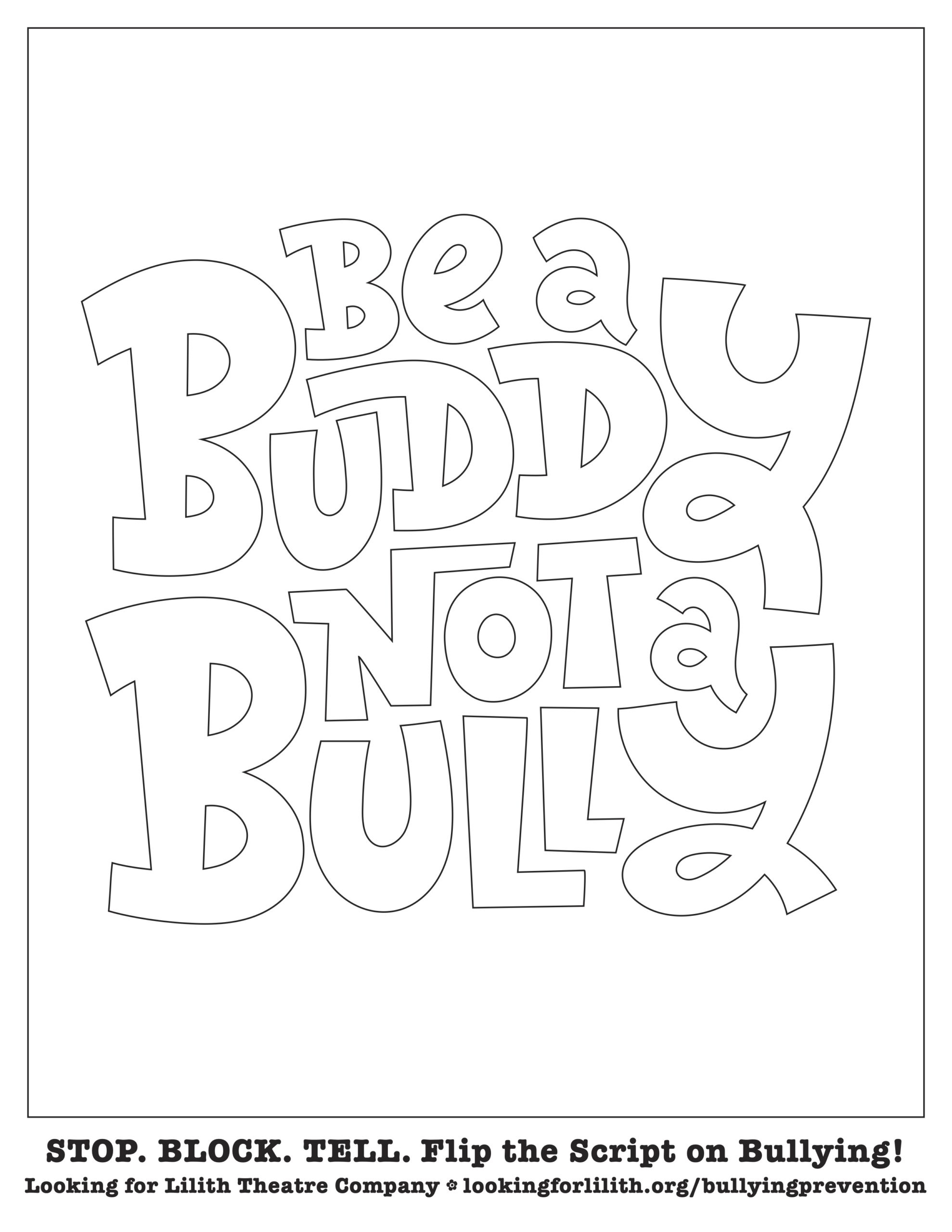 Coloring Pages Resist Bullying Looking For Lilith Theatre Company Coloring Pages Resist Bullying Looking For Lilith Theatre Company