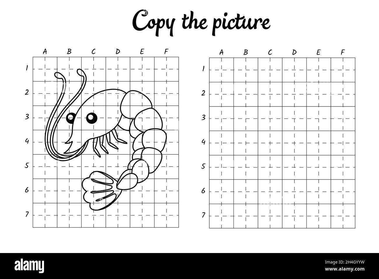 Free Printable Grid Coloring Pages