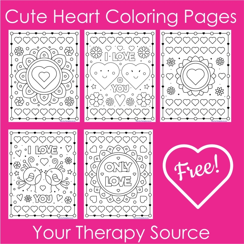 Free Printable Love Coloring Pages