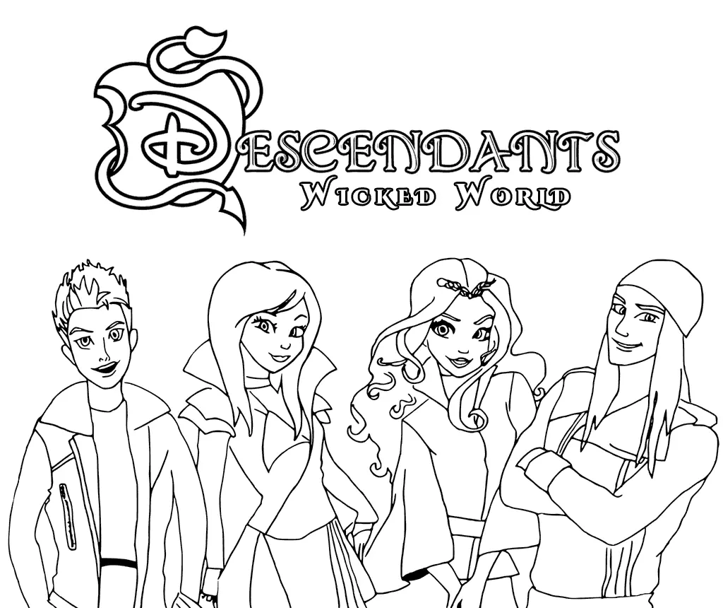 Descendants Coloring Pages To Print Free Printable Coloring Pages Descendants Coloring Pages To Print Free Printable Coloring Pages