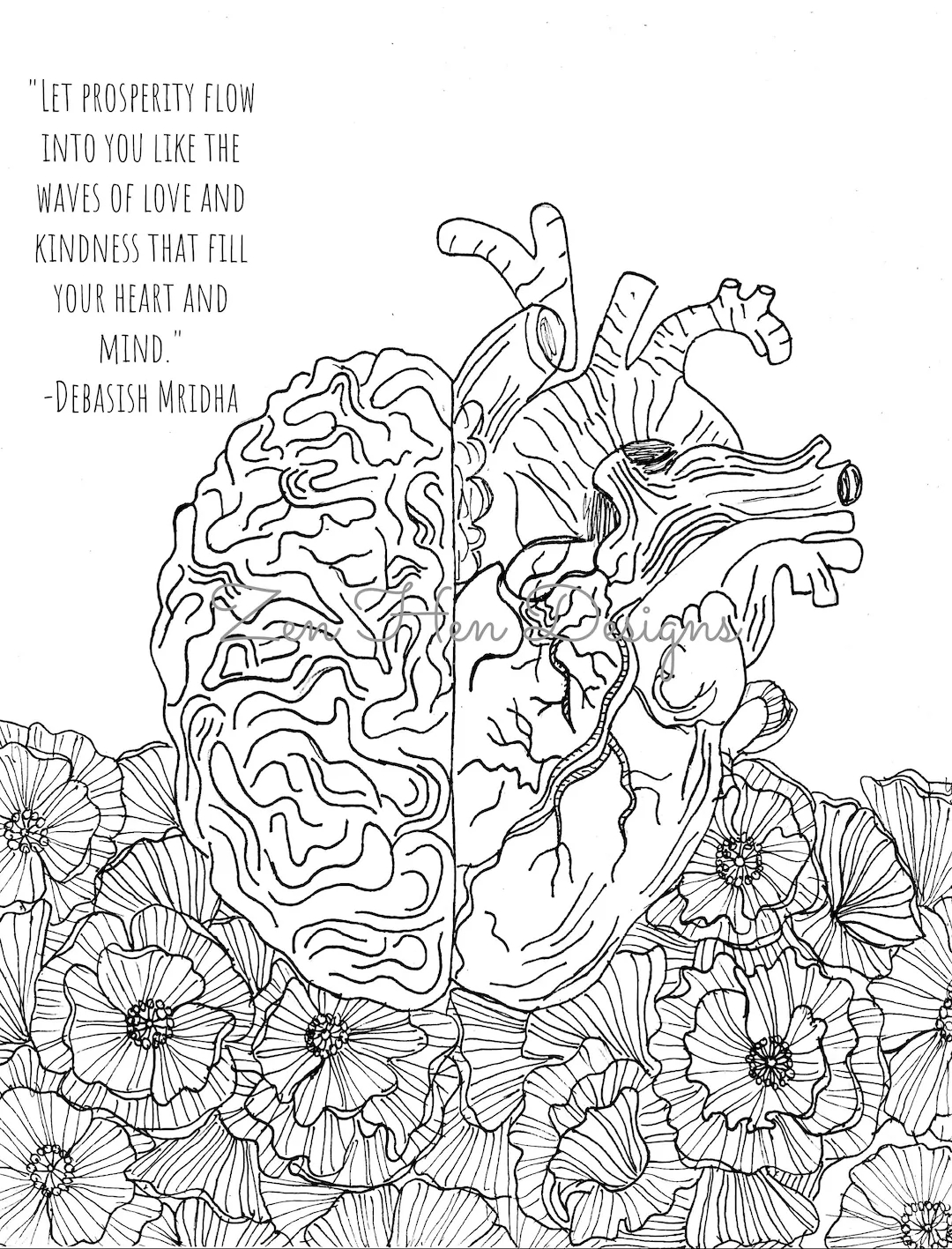 Free Anatomy Coloring Pages For Adults