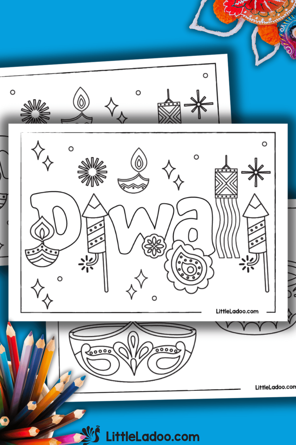 Diwali Colouring Pages Free Printable Diwali Colouring Pages Free Printable