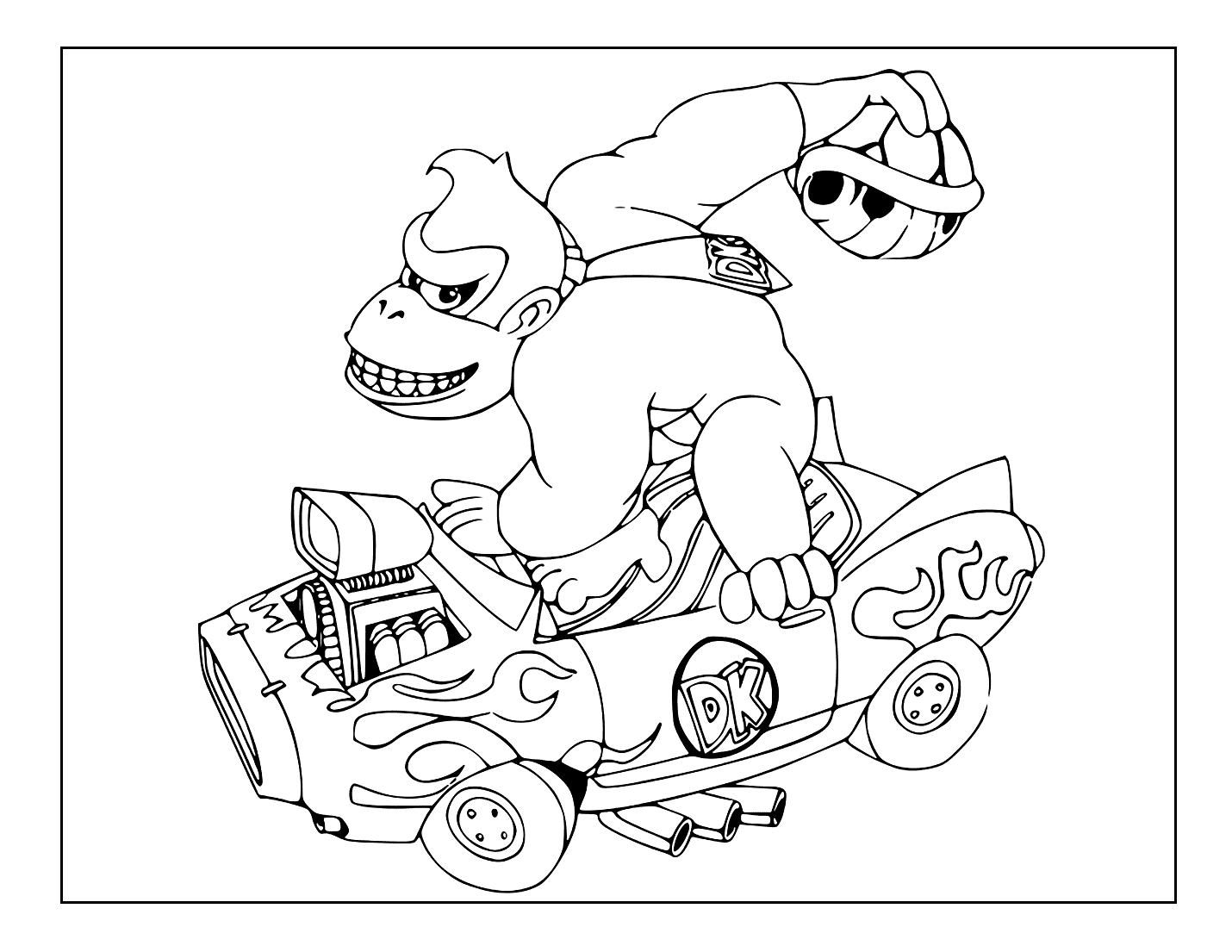 Donkey Kong Coloring Pages Printable Coloring Pages FREE Donkey Kong Coloring Pages Printable Coloring Pages FREE