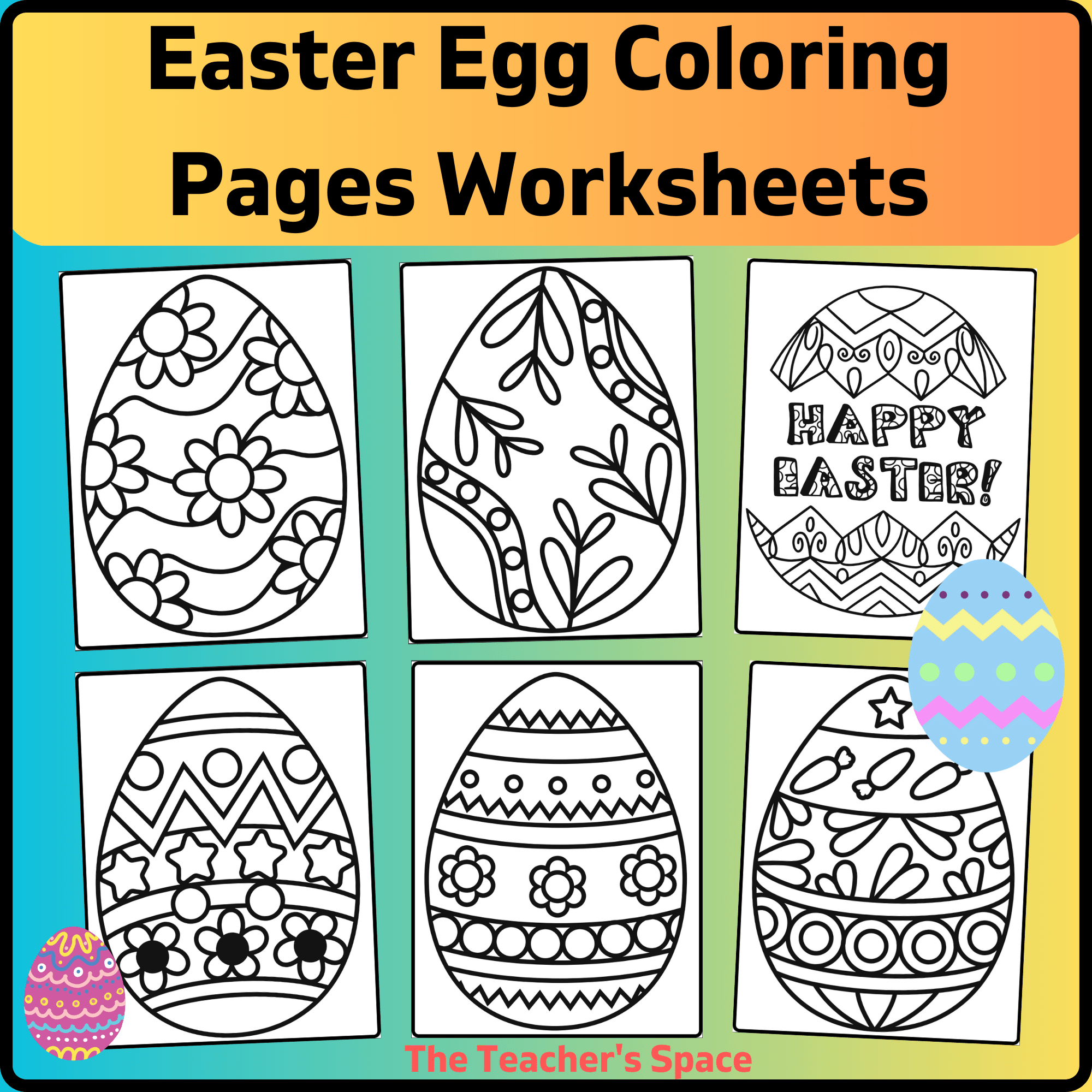 Free Coloring Pages Eggs Free Coloring Pages Eggs