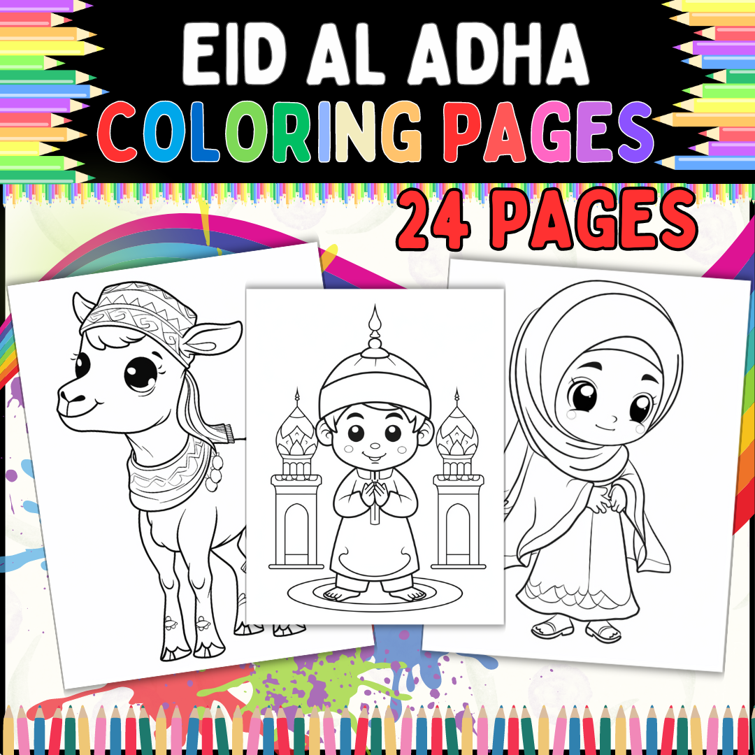 Eid Coloring Pages Printable Eid Coloring Pages Printable