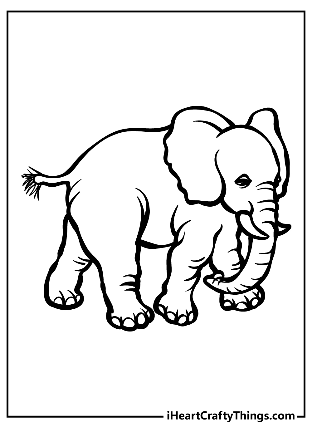 Elephant Coloring Pages 35 Printables To Download For Free