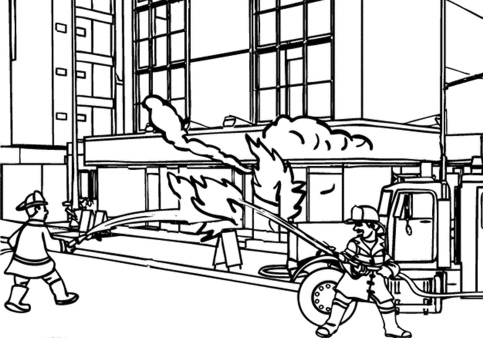 Free Printable Fire Safety Coloring Pages Free Printable Fire Safety Coloring Pages
