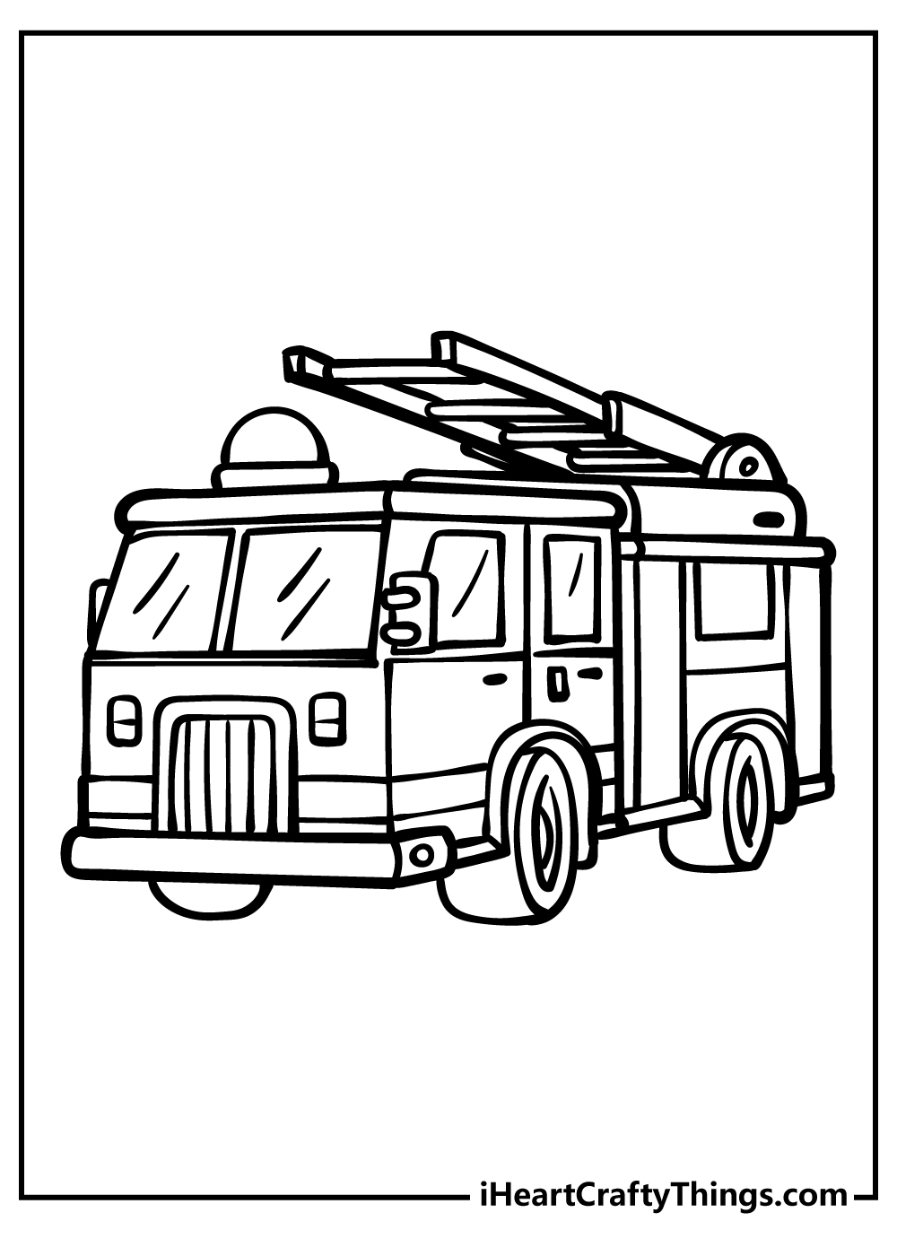 Fire Truck Coloring Pages 100 Free Printables Fire Truck Coloring Pages 100 Free Printables