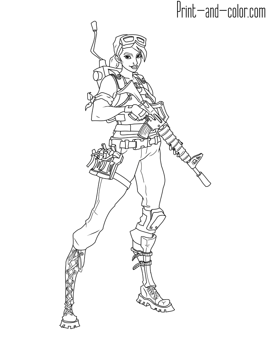 Fortnite Coloring Pages Free Printable Fortnite Coloring Pages Free Printable
