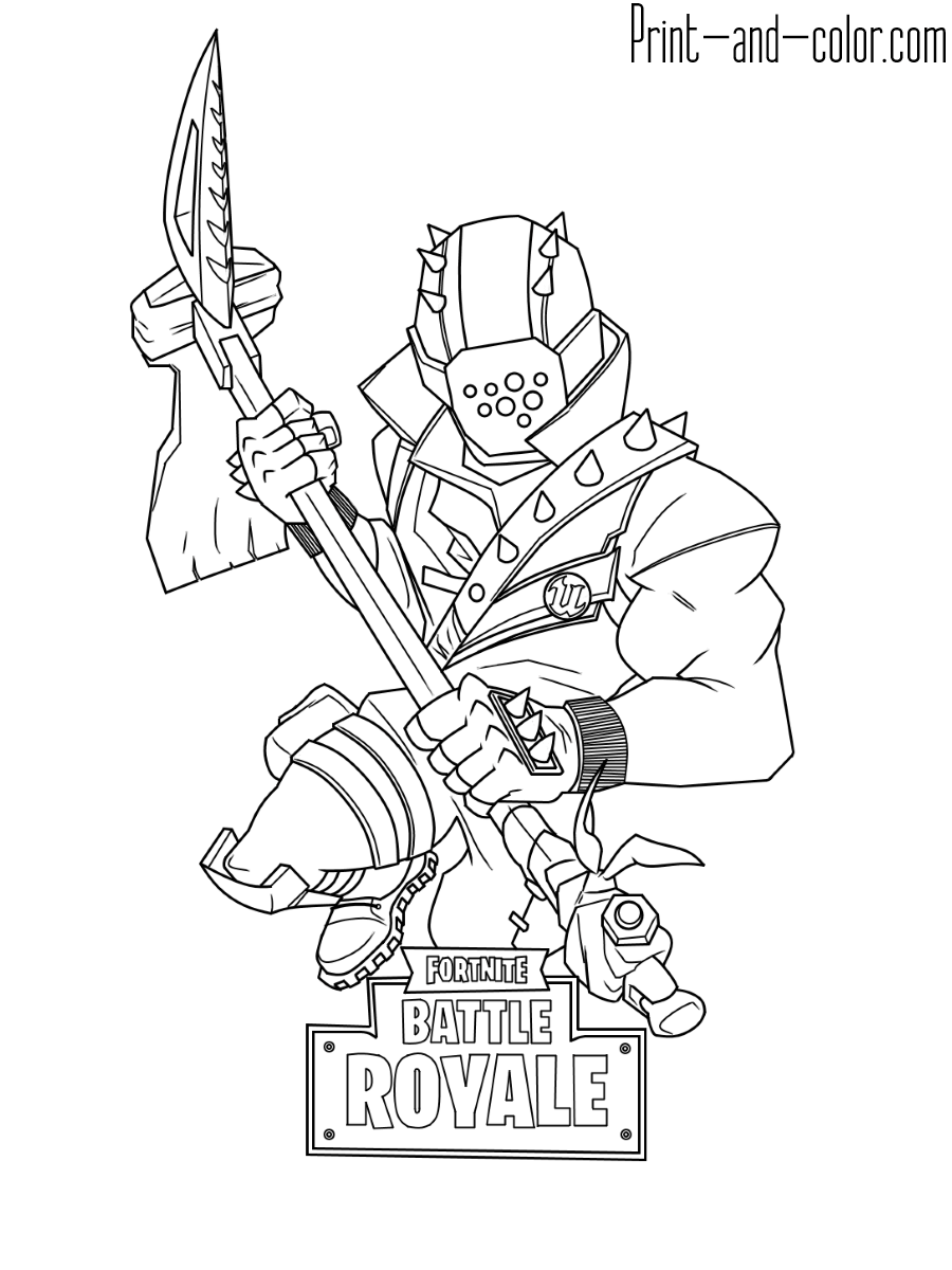 Fortnite Coloring Pages Print And Color Fortnite Coloring Pages Print And Color