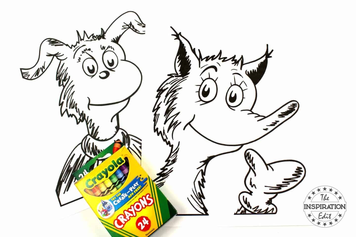 Fox In Socks Coloring Page Printable