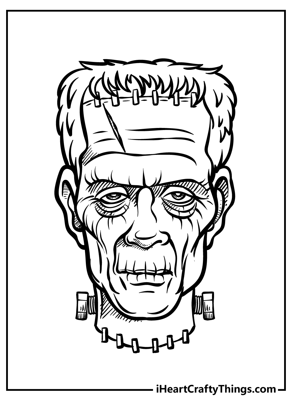 Frankenstein Coloring Pages 100 Free Printables 