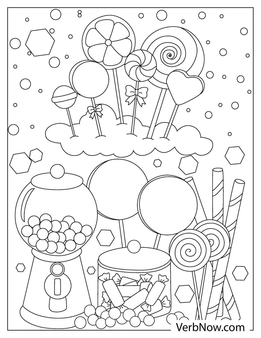 Candyland Printable Coloring Pages Candyland Printable Coloring Pages