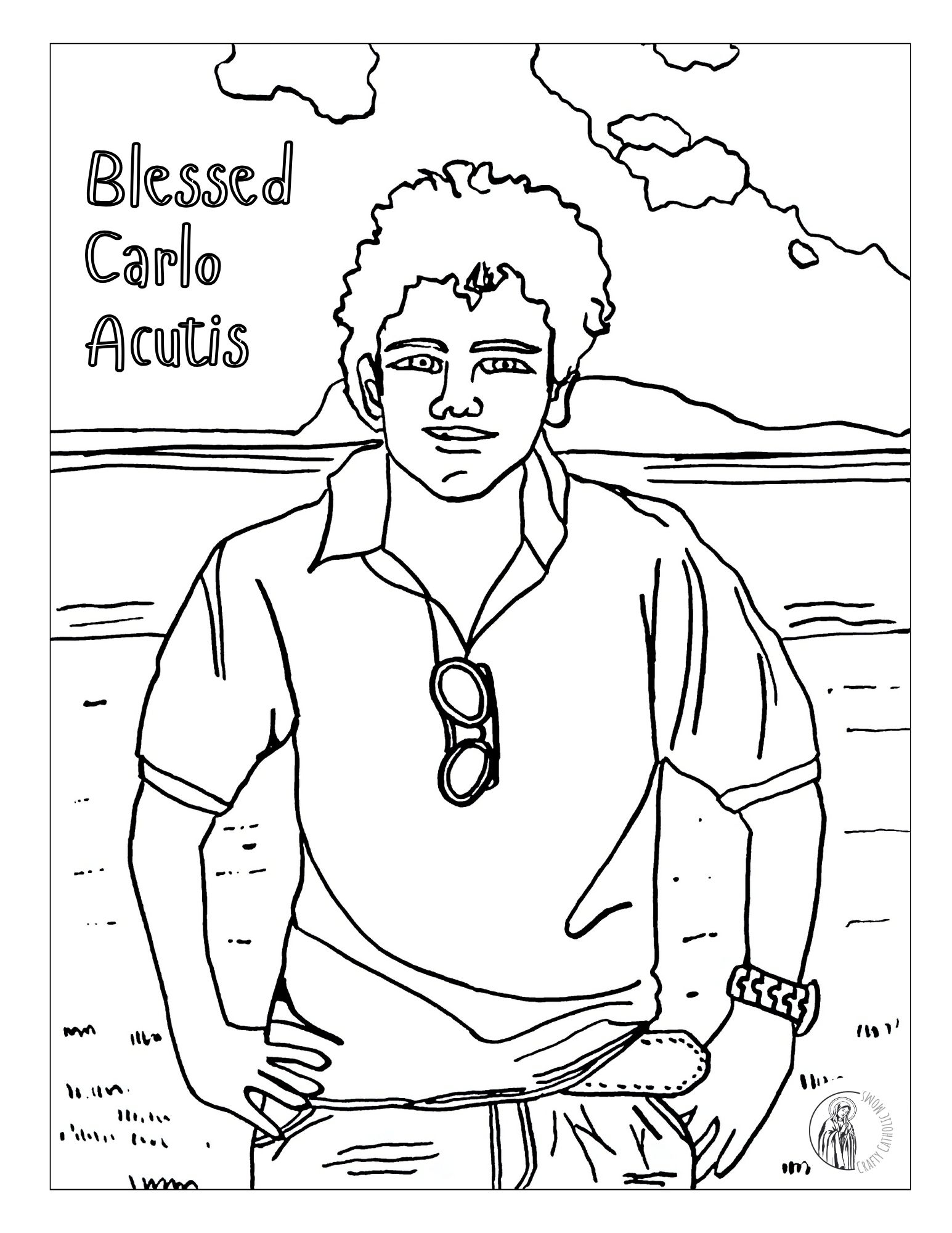 Catholic Coloring Pages Printable