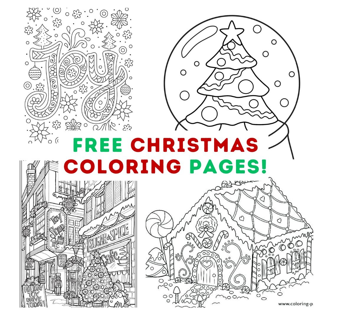 Free Christmas Coloring Pages Mom Life Made Easy Free Christmas Coloring Pages Mom Life Made Easy