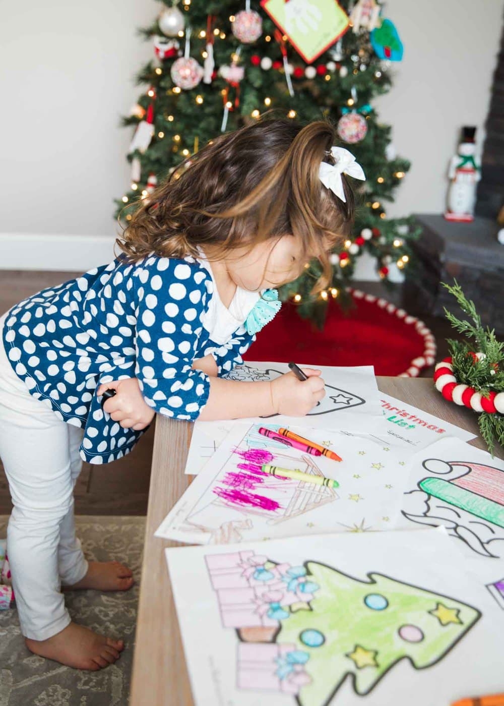 Free Christmas Coloring Pages Kids