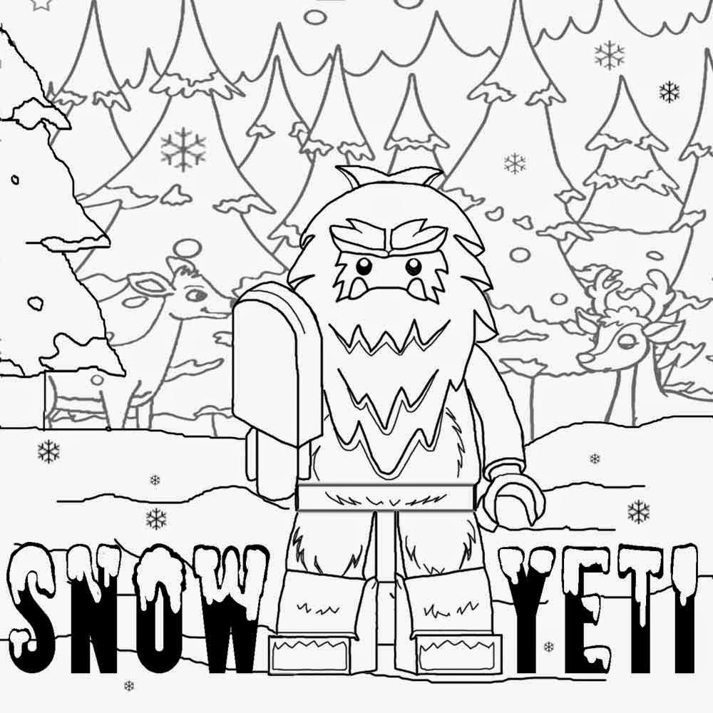 Free Coloring Pages Legos