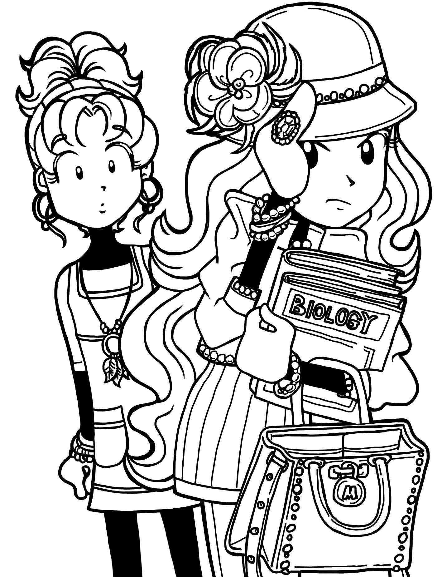 Free Dork Diaries Printable Coloring Pages Download Free Dork Diaries Printable Coloring Pages Png Images Free ClipArts On Clipart Library