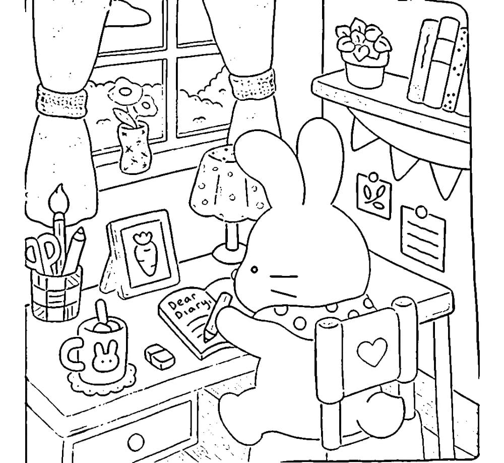 Hygge Coloring Pages Free