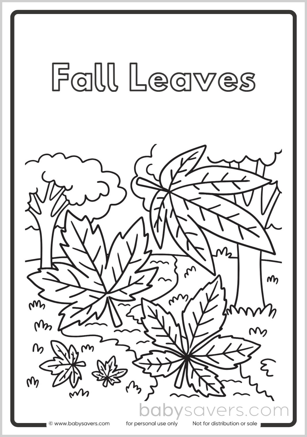 Printable Coloring Pages Fall Leaves Printable Coloring Pages Fall Leaves