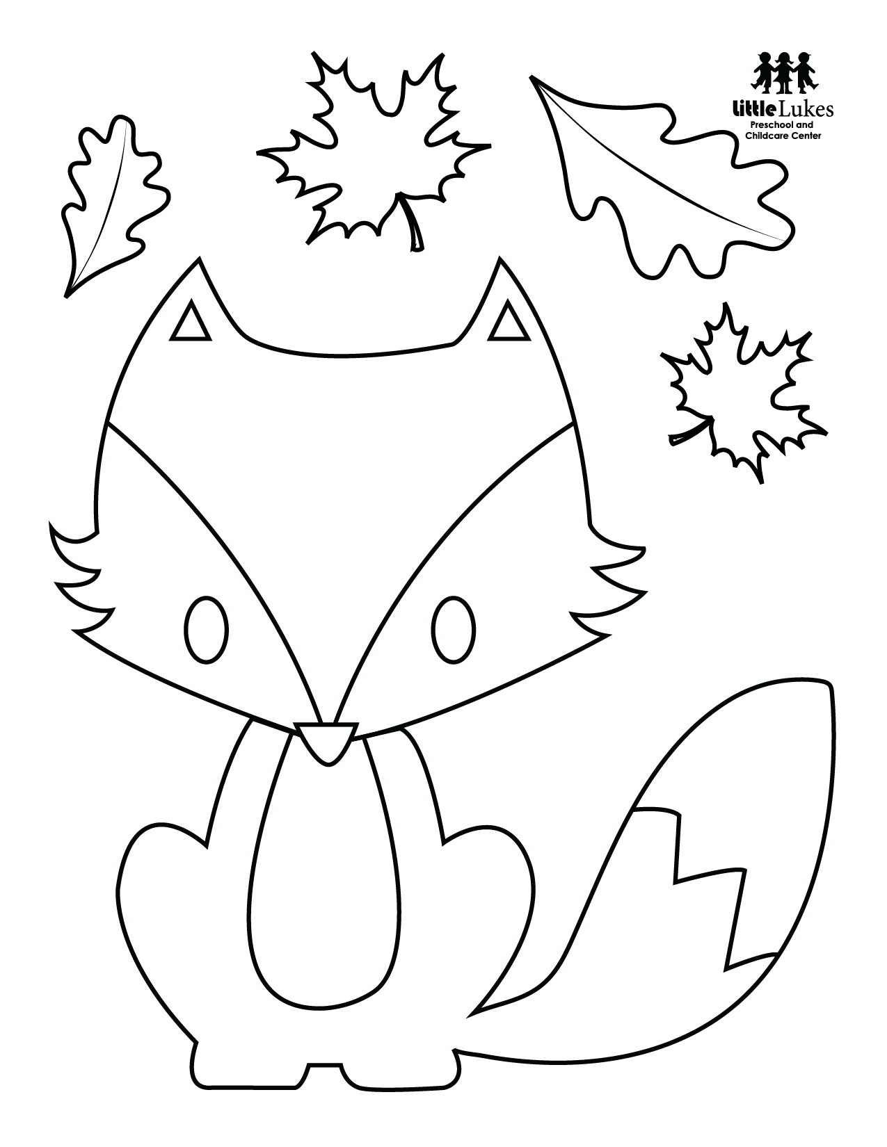 Free Fall Coloring Pages Preschool