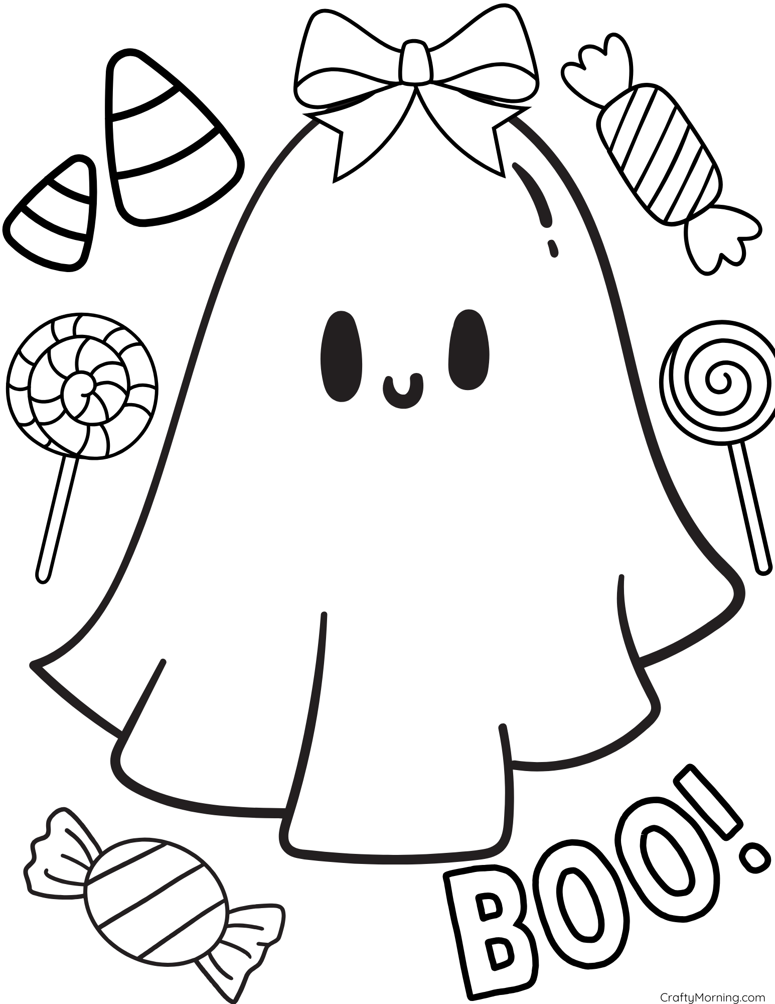 Cute Free Printable Halloween Coloring Pages Cute Free Printable Halloween Coloring Pages