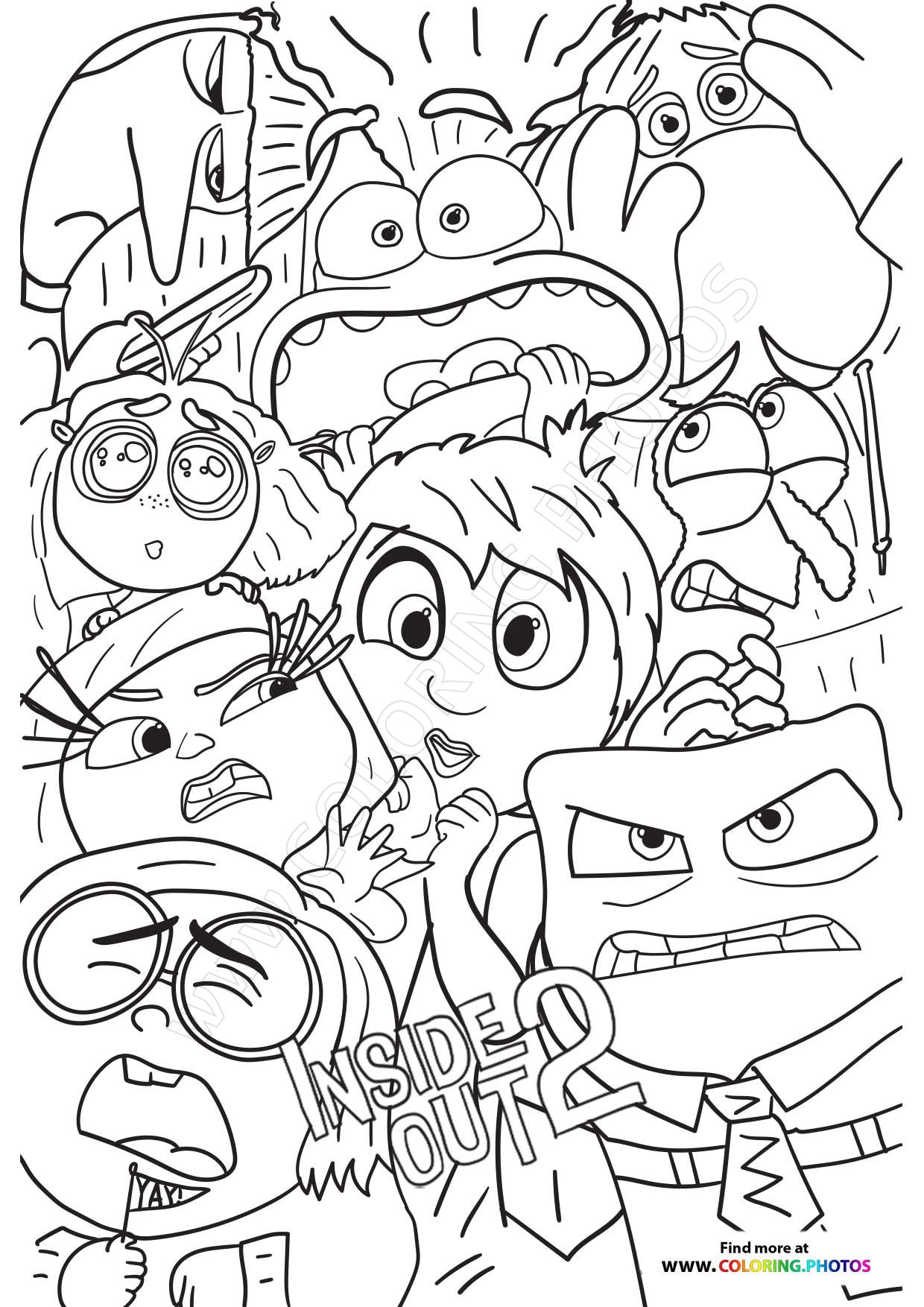 Free Inside Out 2 Coloring Pages Coloring Pages For Kids Free Inside Out 2 Coloring Pages Coloring Pages For Kids