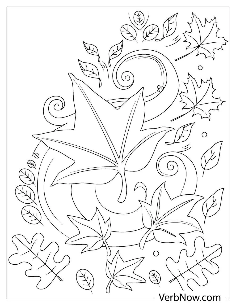 Free Printable Coloring Pages Of Leaves Free Printable Coloring Pages Of Leaves