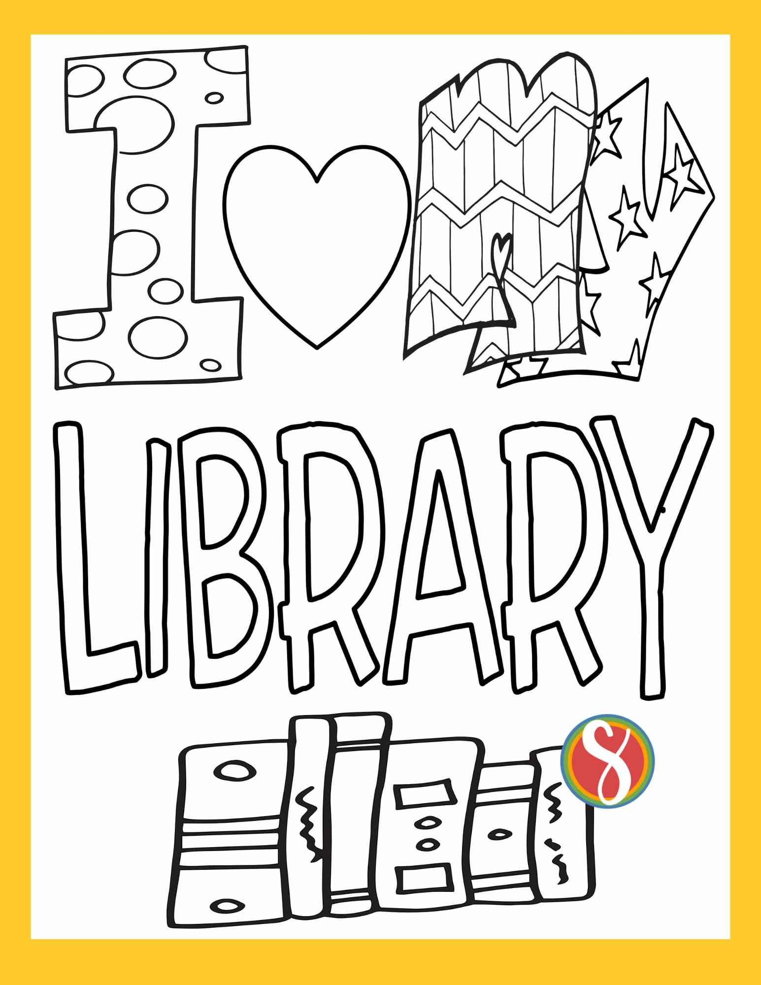 Free Library Coloring Pages Stevie Doodles Free Library Coloring Pages Stevie Doodles