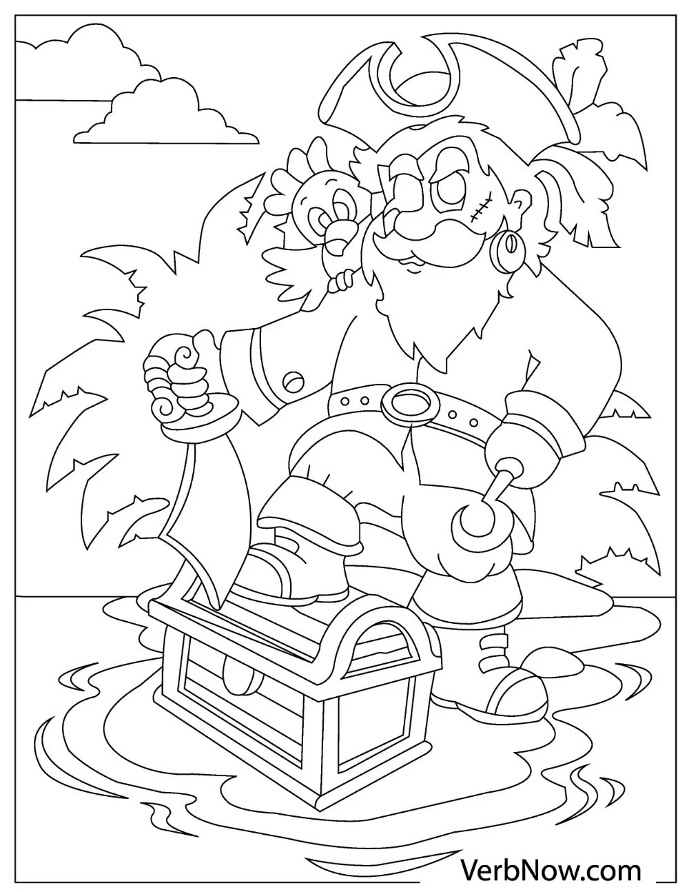 Free Pirates Coloring Pages For Download Printable PDF Free Pirates Coloring Pages For Download Printable PDF
