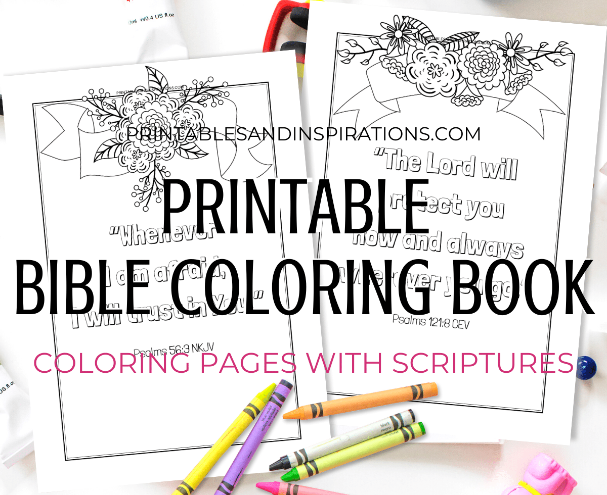 Free Printable Bible Verse Coloring Book Pages Printables And Inspirations Free Printable Bible Verse Coloring Book Pages Printables And Inspirations