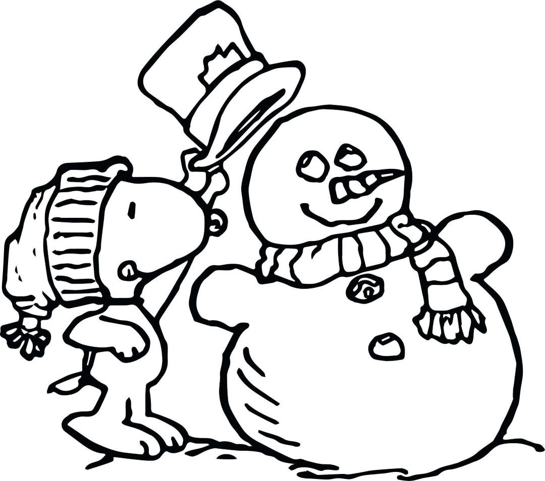 Free Printable Charlie Brown Christmas Coloring Pages For Kids Best Coloring Pages For Kids